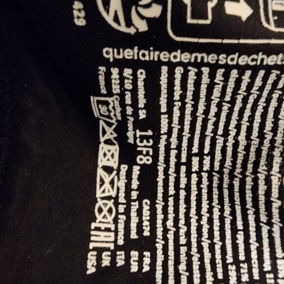 Chantelle Norah Comfort Supportive Wirefree Bra Split at band seam Black 32D - Picture 11 of 12